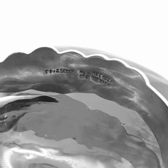 TALLERES De Los BALLESTEROS 925 Modernist CUFF BRACELET Taxco - Picture 3 of 8